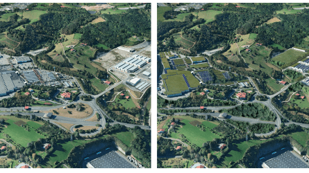 La naturalización del entorno urbano e industrial